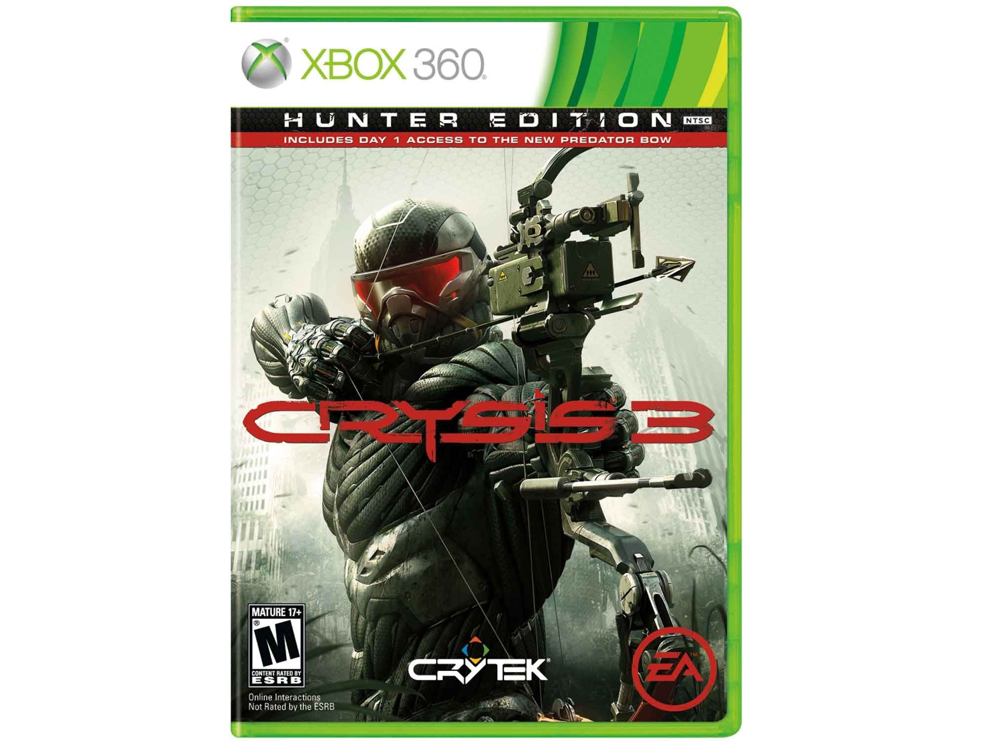 Crysis 3 Hunter Edition Xbox 360 AD Complete CIB - Very Good