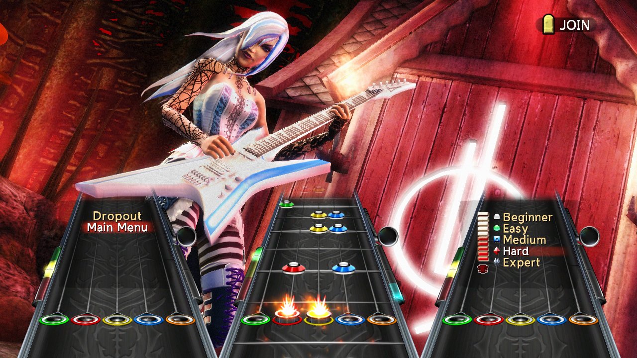 Guitar Hero Warriors of Rock Nintendo Wii Complete - Excellent