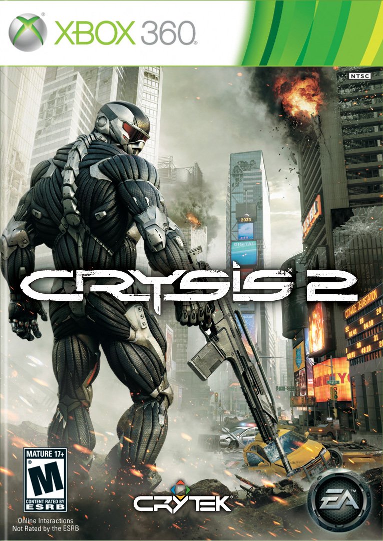 Crysis 2 Xbox 360 AD Complete CIB - Very Good