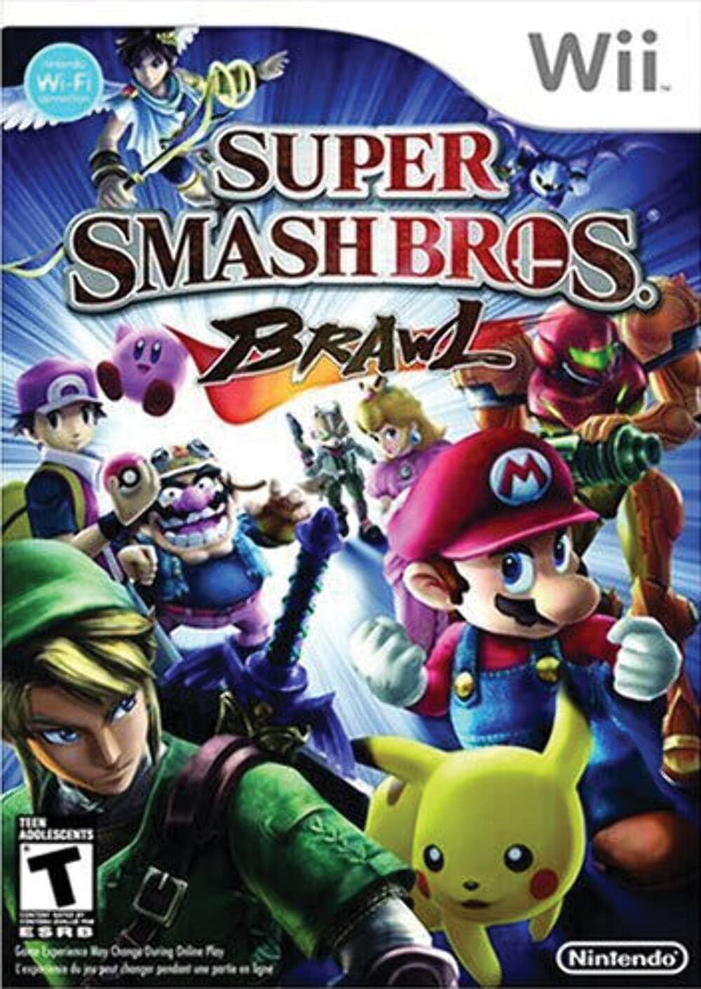 Super Smash Bros Brawl Nintendo Wii Complete - Excellent