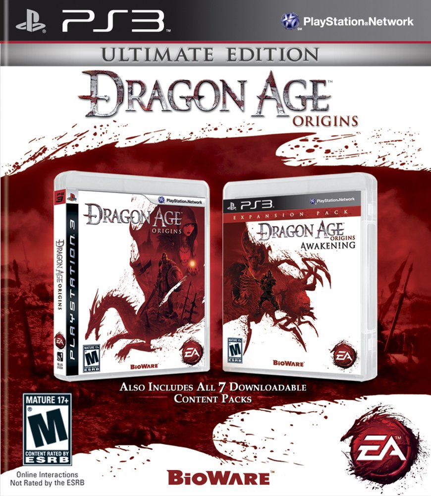 Dragon Age Origins Ultimate Edition PS3 PlayStation 3 Complete - Excellent