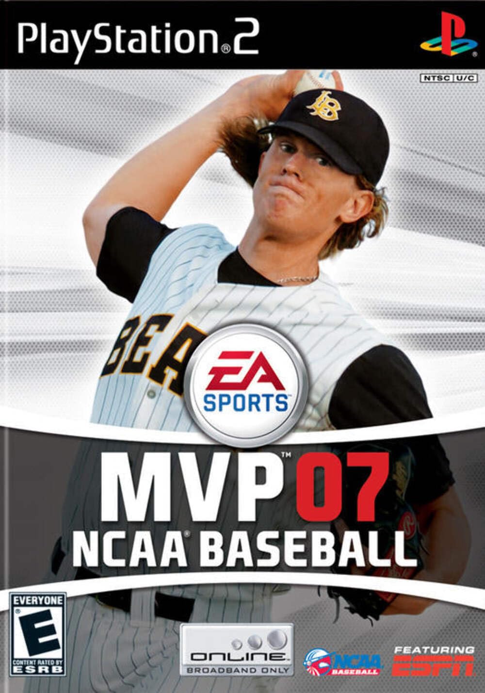 MVP 07 NCAA Baseball PS2 PlayStation 2 AD Complete CIB - Very Good