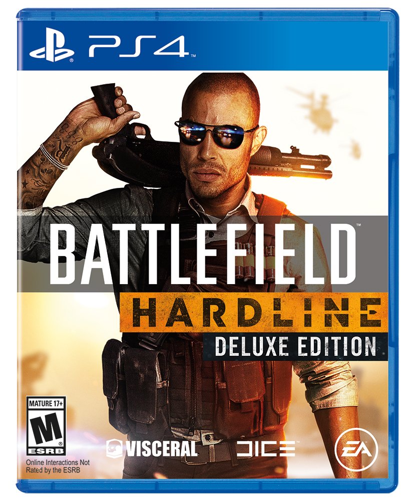 Battlefield Hardline Deluxe Edition PS4 PlayStation 4 - Like New
