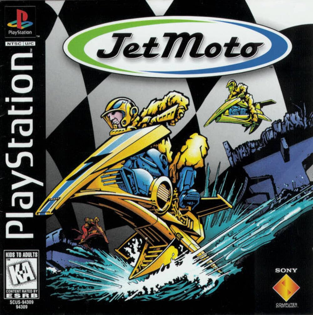 Jet Moto PS1 PlayStation 1 - Very Good