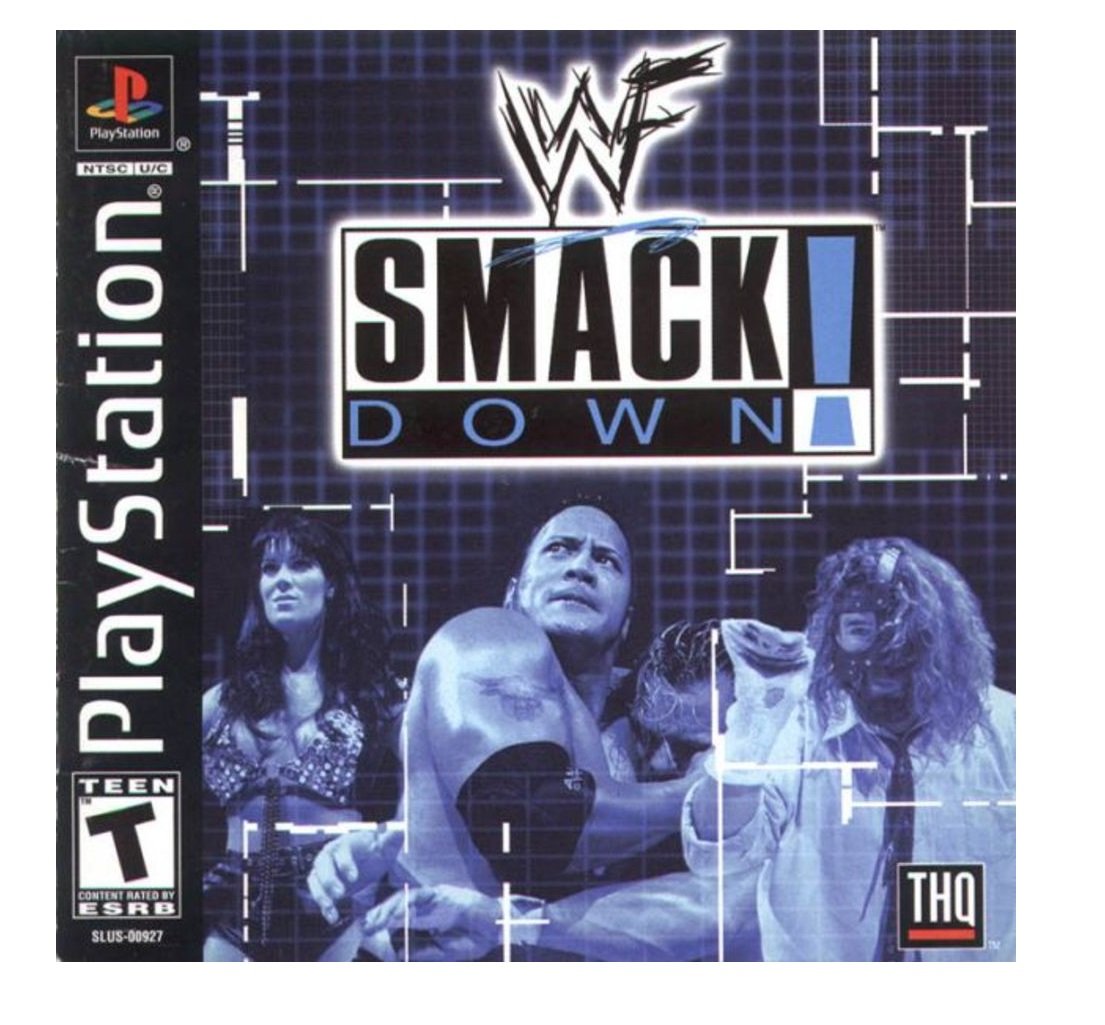 WWF Smackdown! PS1 PlayStation 1 + Reg Card Complete - Excellent
