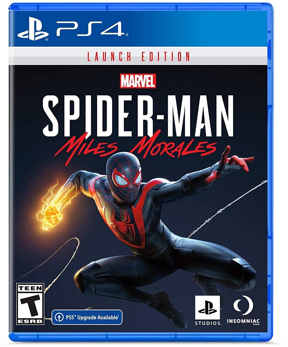 Marvel's Spider-Man Miles Morales Launch Edition PS4 PlayStation 4 - Like New