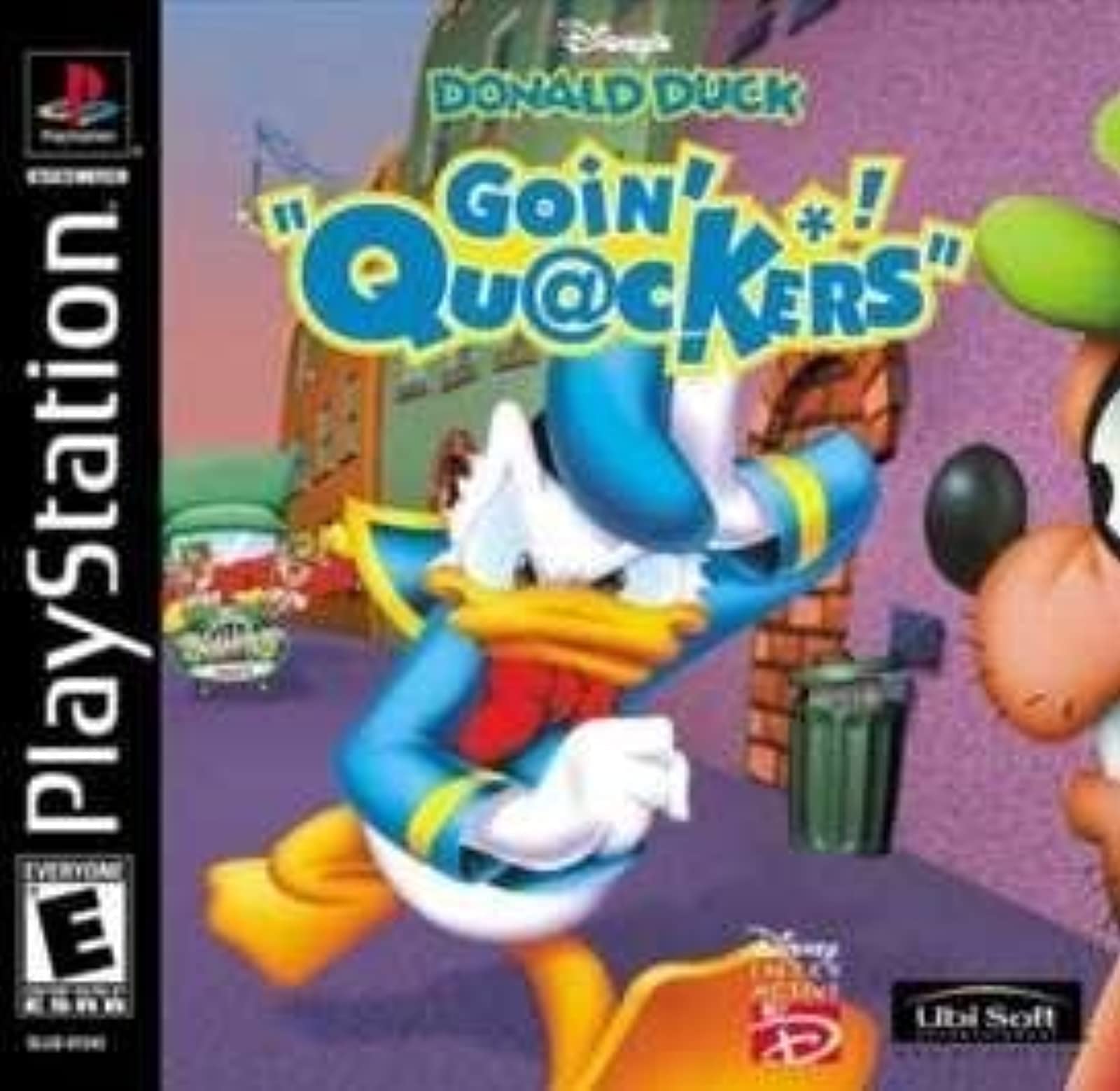Donald Duck Goin' Quackers PS1 PlayStation 1 Disc Only - Very Good