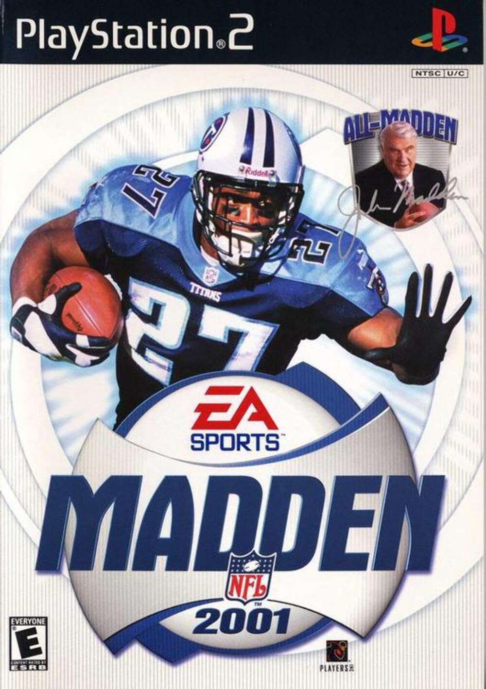 Madden NFL 2001 PS2 PlayStation 2 + Reg Card Complete - Excellent