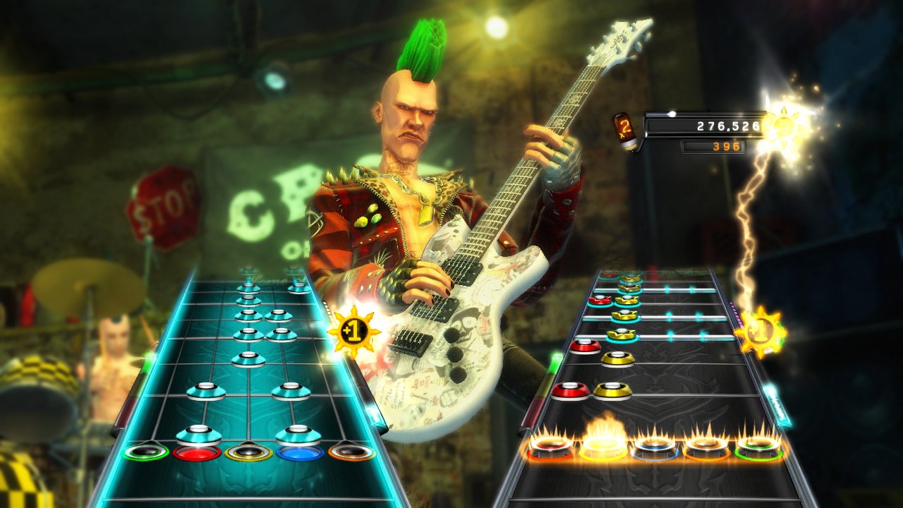 Guitar Hero Warriors of Rock Nintendo Wii Complete - Excellent