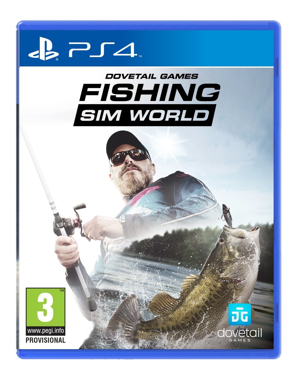 Fishing Sim World PS4 PlayStation 4 - PEGI - Like New