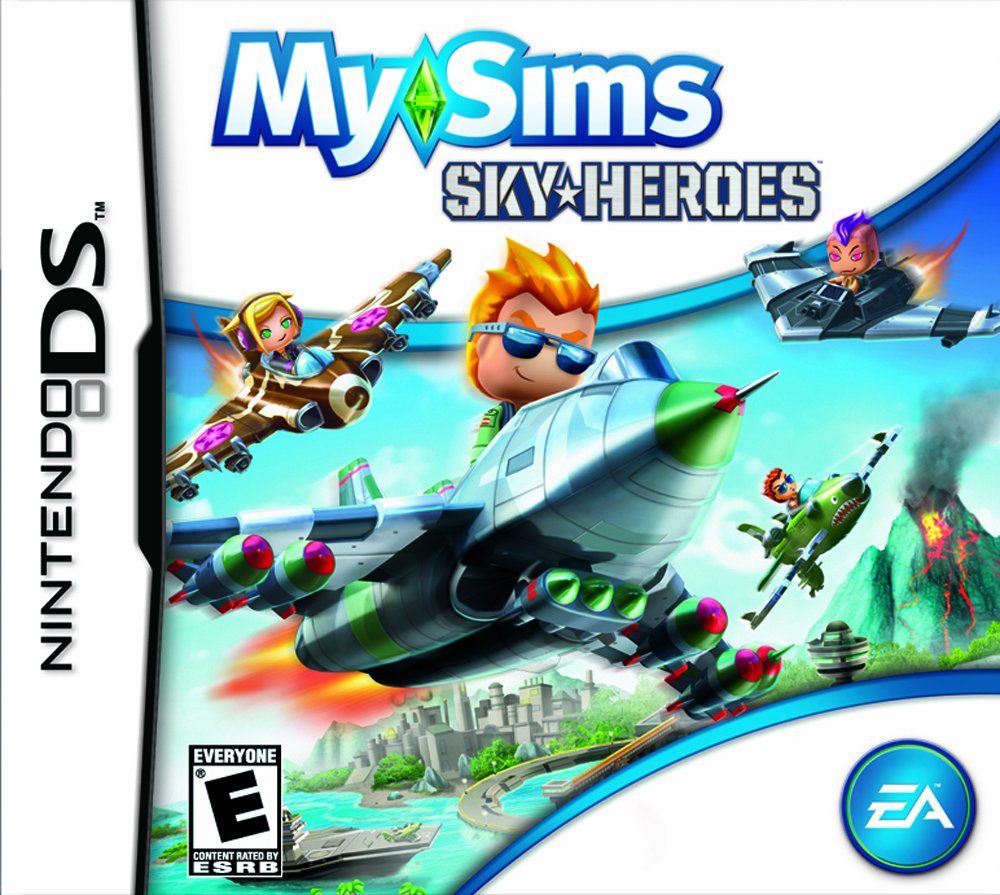 MySims Sky Heroes Nintendo DS Cart Only Authentic / Tested - Very Good