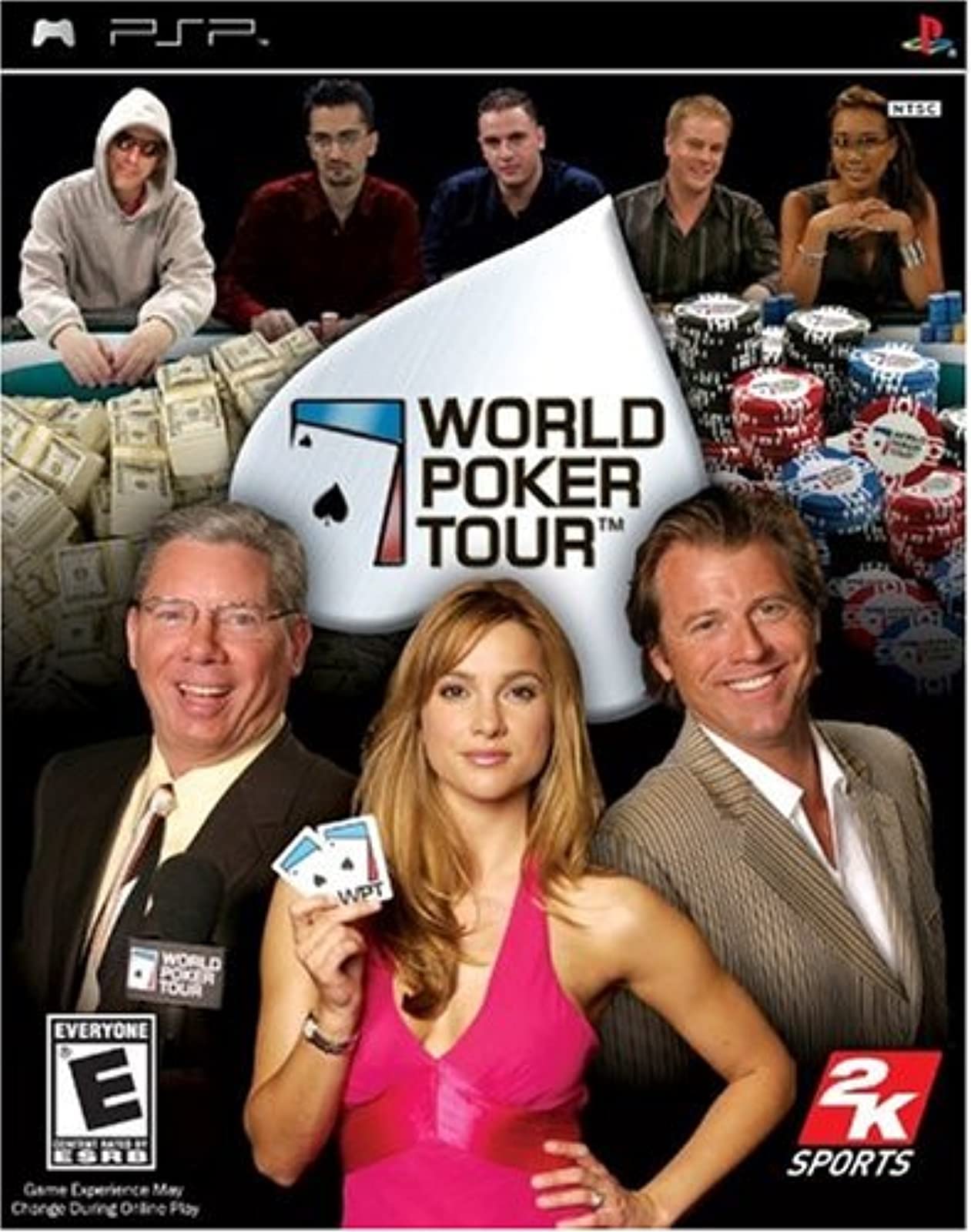 World Poker Tour - Sony PSP Disc Only Authentic / Tested - Very Good