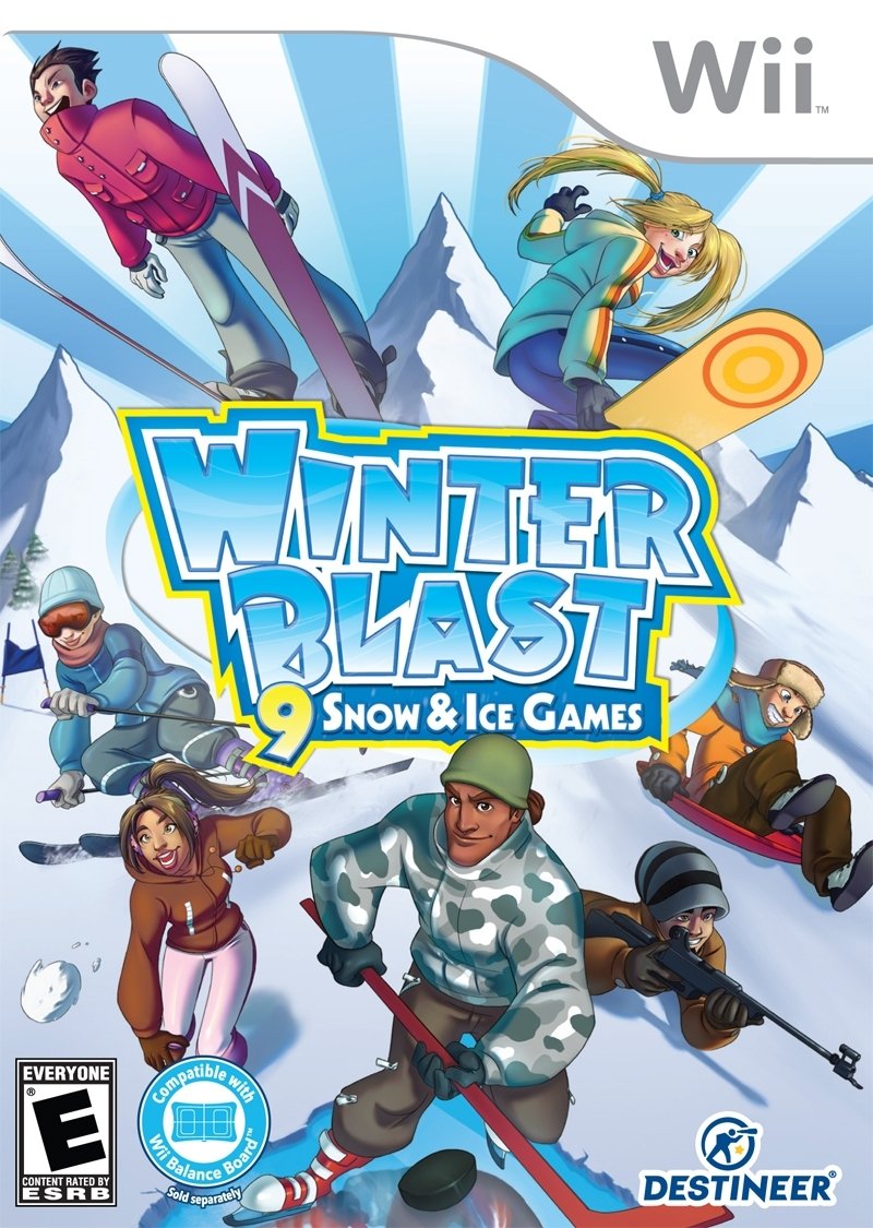 Winter Blast Snow and Ice Games Nintendo Wii - Very Good