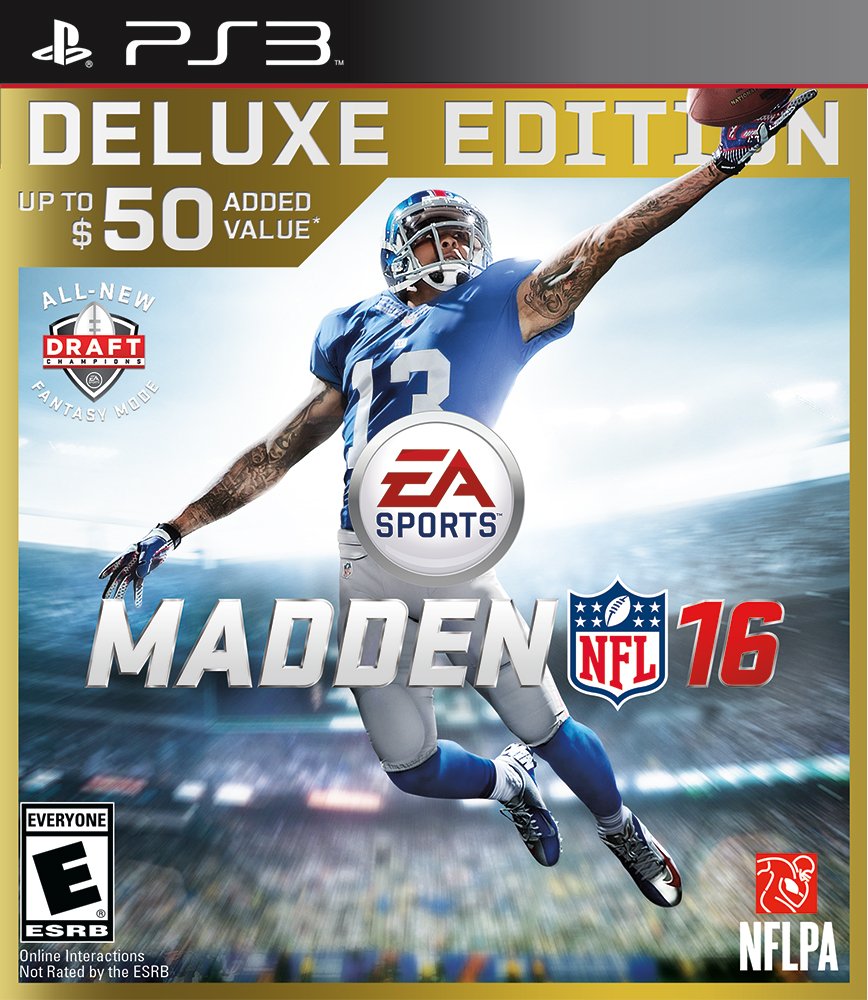 Madden NFL 16 Deluxe Edition PS3 PlayStation 3 - Like New