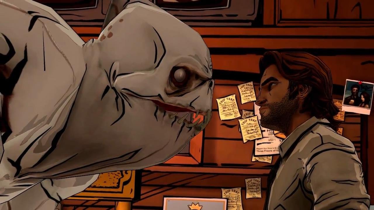 The Wolf Among Us PS4 PlayStation 4 - Like New