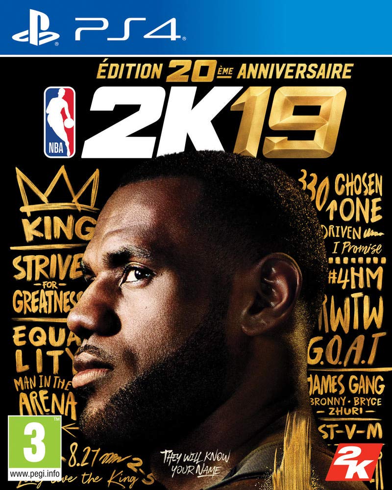 NBA 2K19 20th Anniversary Edition PS4 PlayStation 4 - Like New
