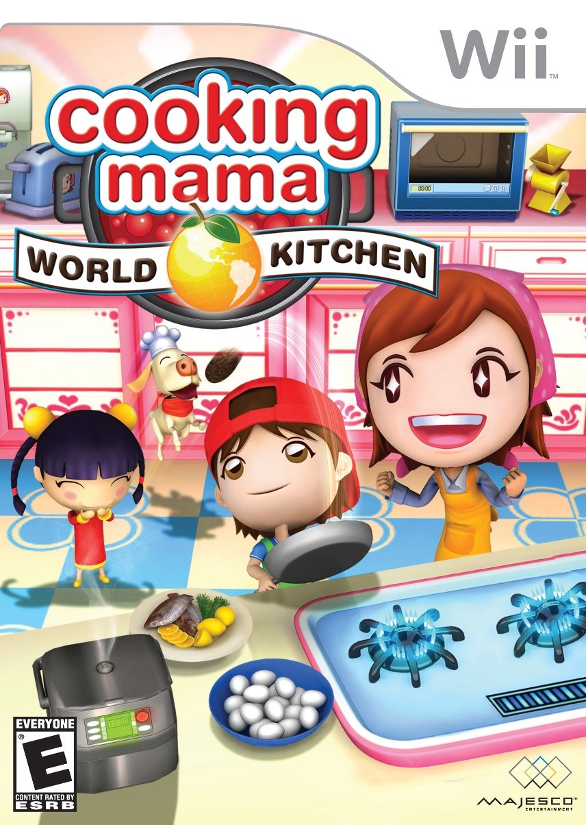 Cooking Mama World Kitchen Nintendo Wii - Like New