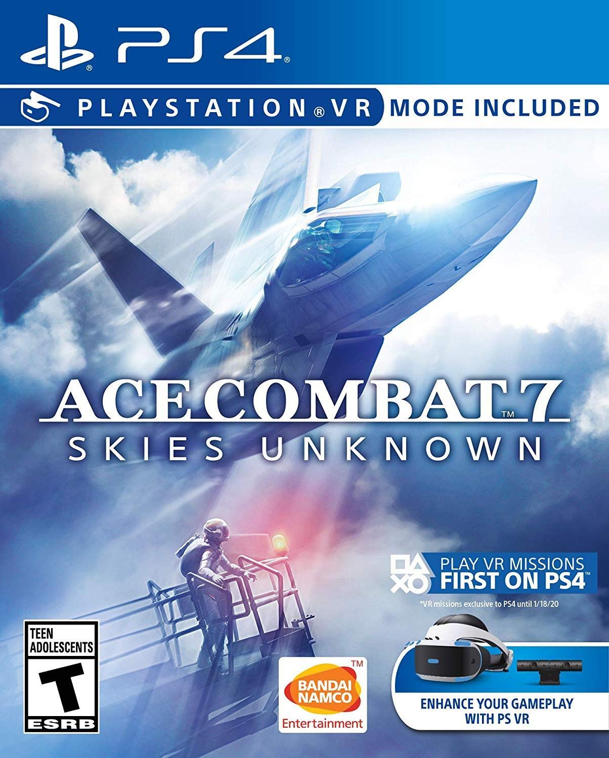 Ace Combat 7 Skies Unknown PS4 PlayStation 4 - Like New
