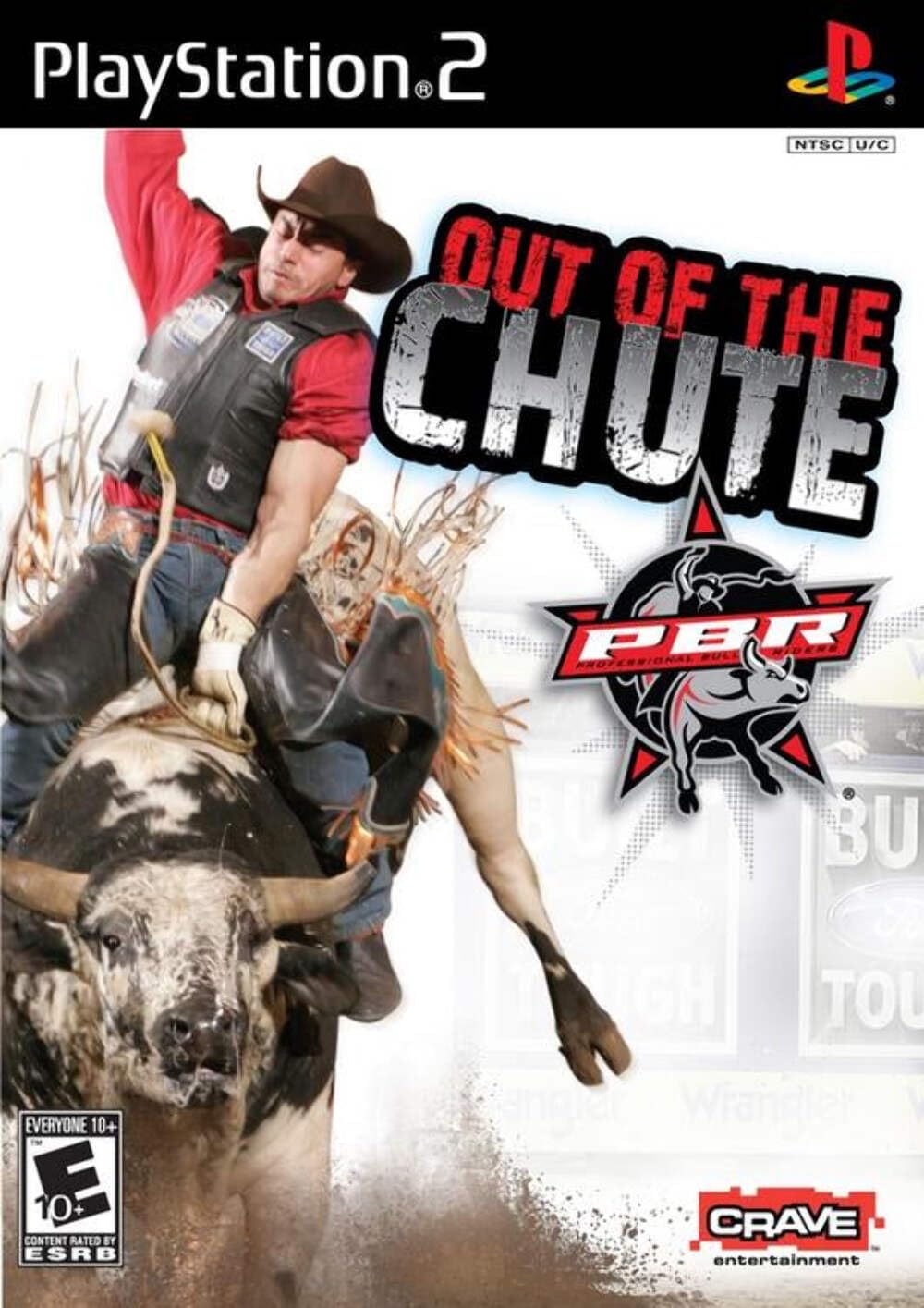 PBR Out Of The Chute PS2 PlayStation 2 Complete - Excellent