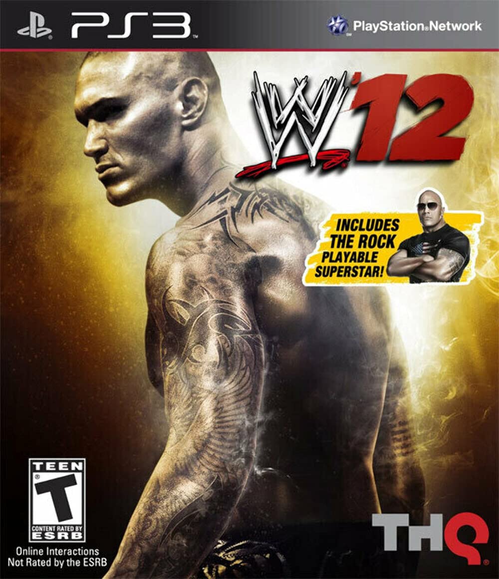 WWE 12 PS3 PlayStation 3 AD Complete CIB - Very Good