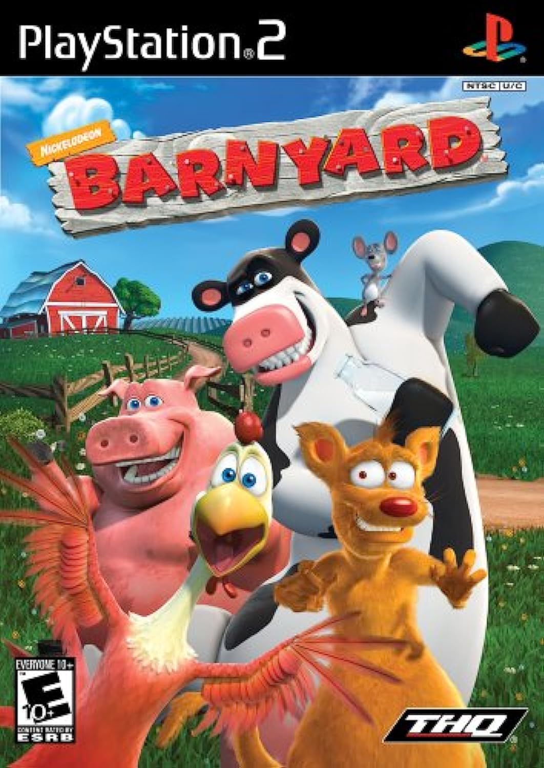 Barnyard PS2 PlayStation 2 AD/NM - Very Good