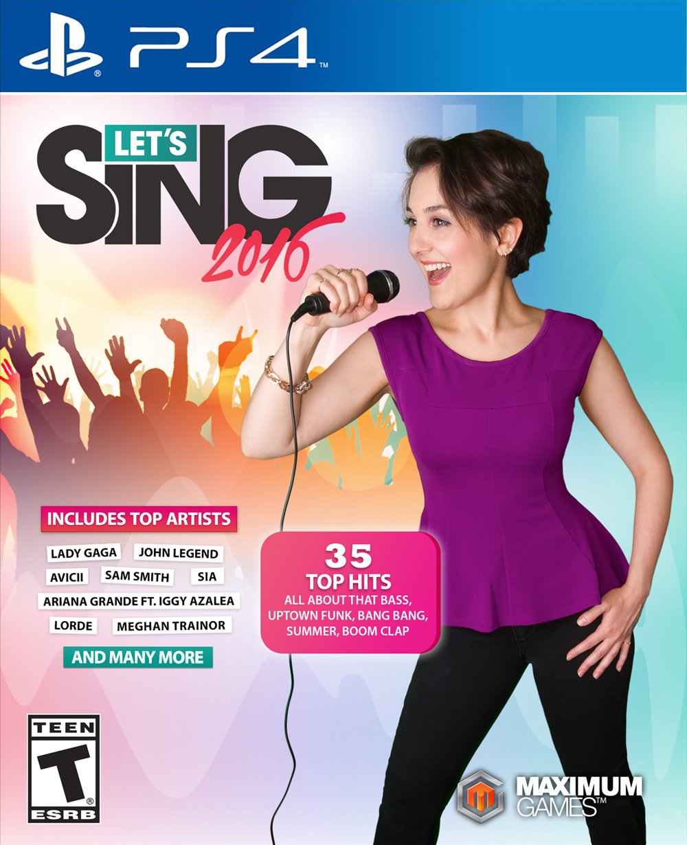 Let's Sing 2016 PS4 PlayStation 4 - Like New