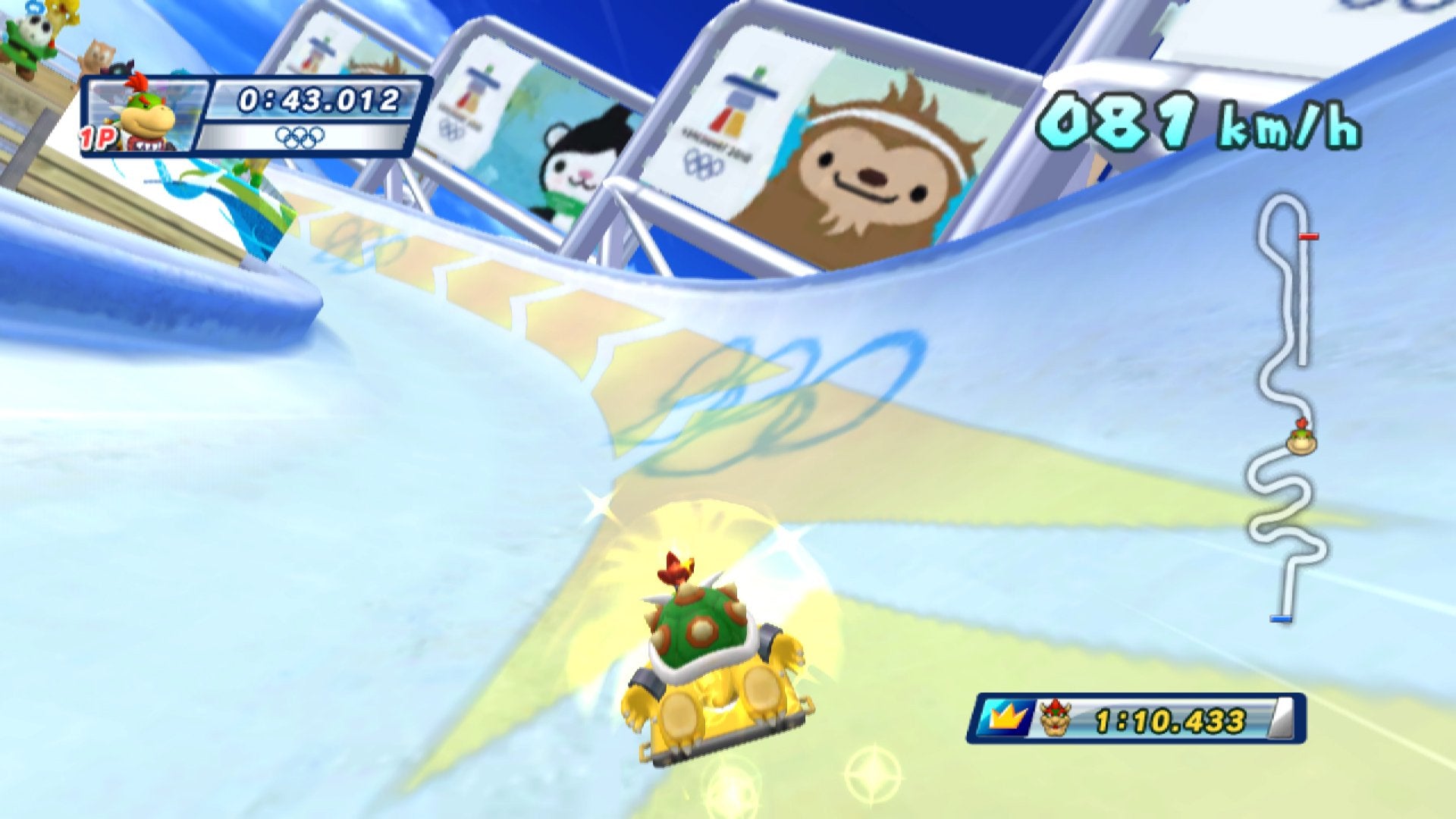 Mario and Sonic at the Olympic Winter Games Nintendo Wii - Like New