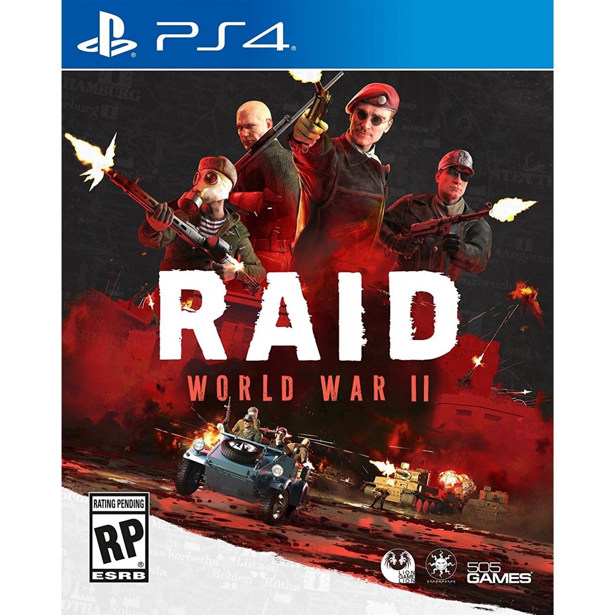 RAID World War II PS4 PlayStation 4 - Like New