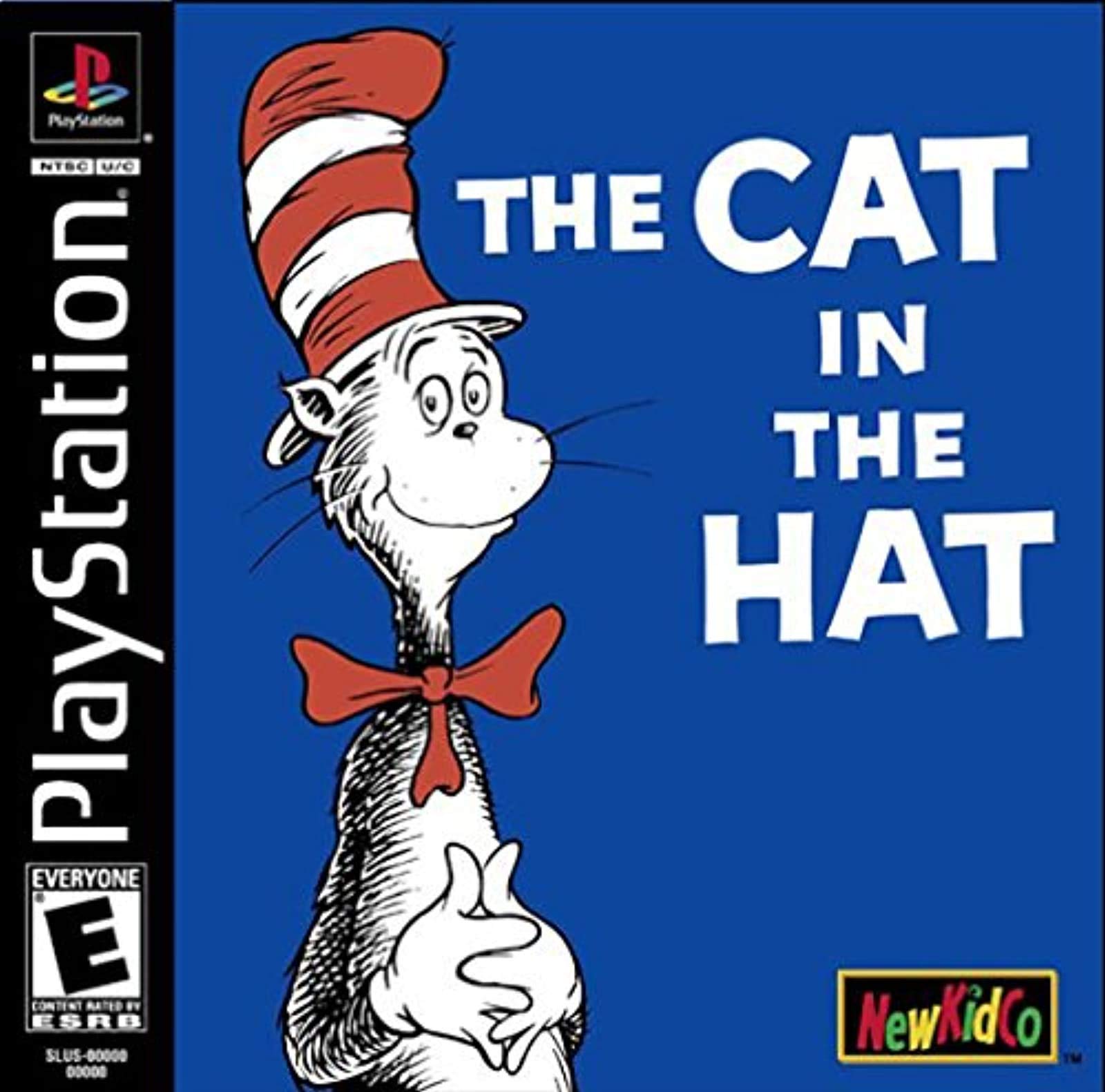 Dr Seuss The Cat in the Hat PS1 PlayStation 1 - Like New