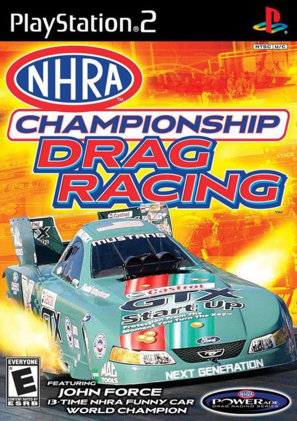 NHRA Championship Drag Racing PS2 PlayStation 2 Complete - Excellent