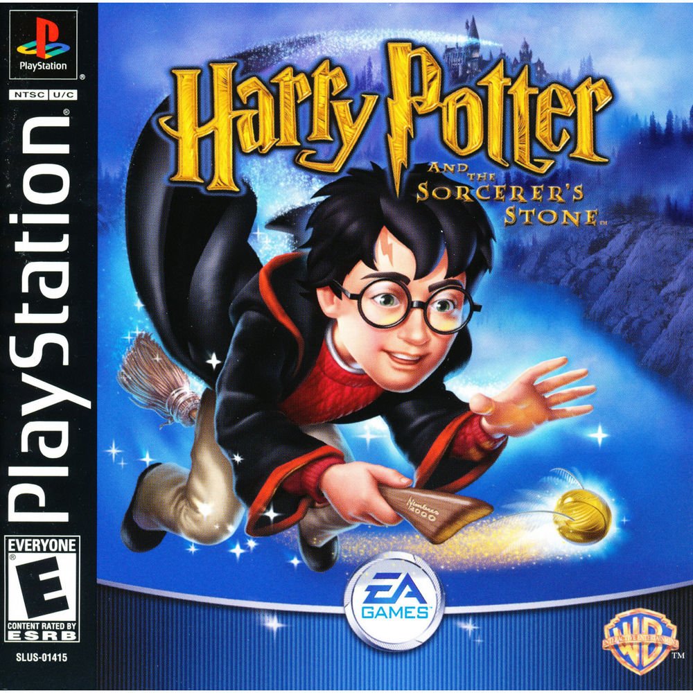 Harry Potter and the Sorcerer's Stone PS1 PlayStation 1 - Very Good