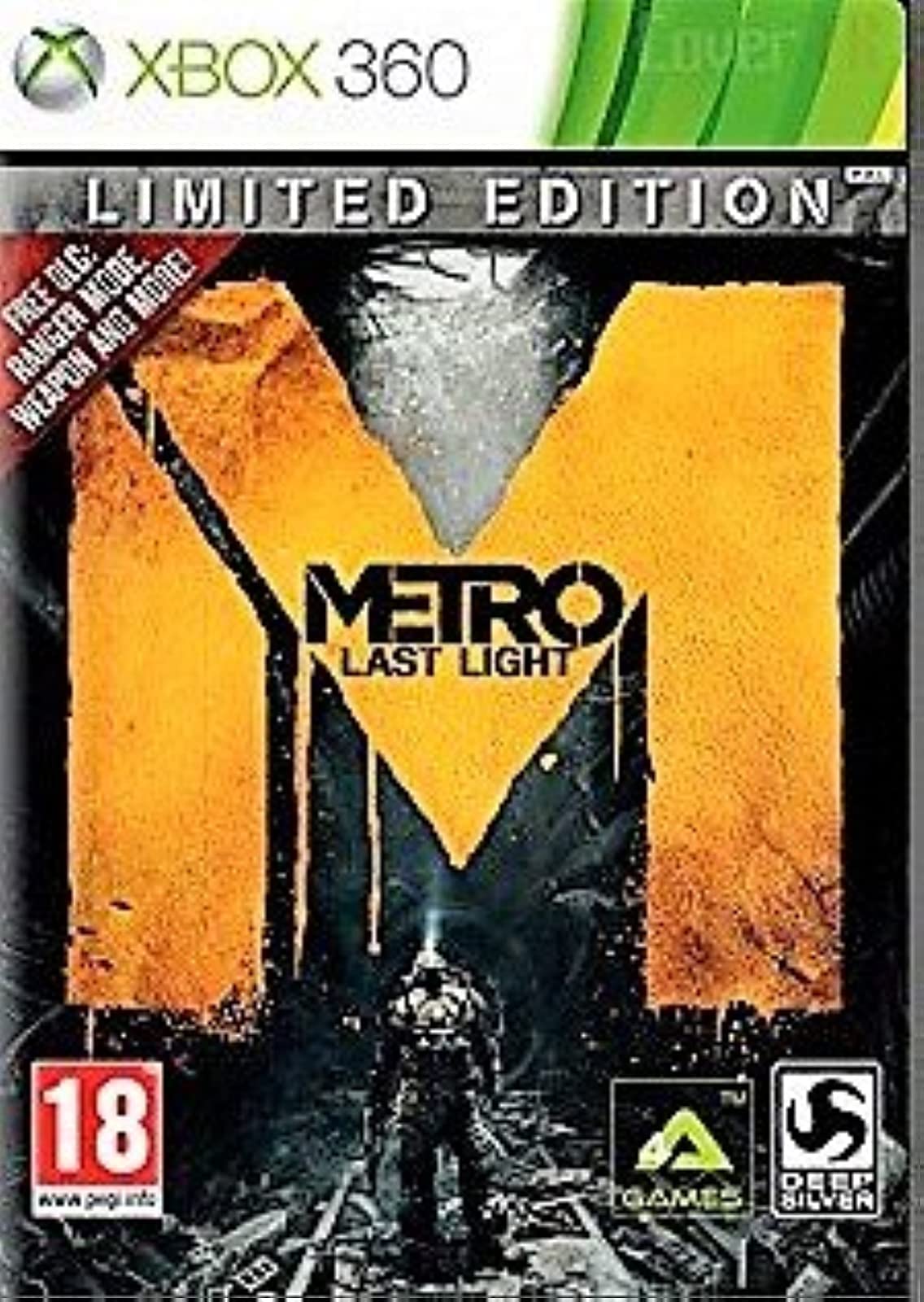 Metro Last Light Limited Edition Xbox 360 - Like New