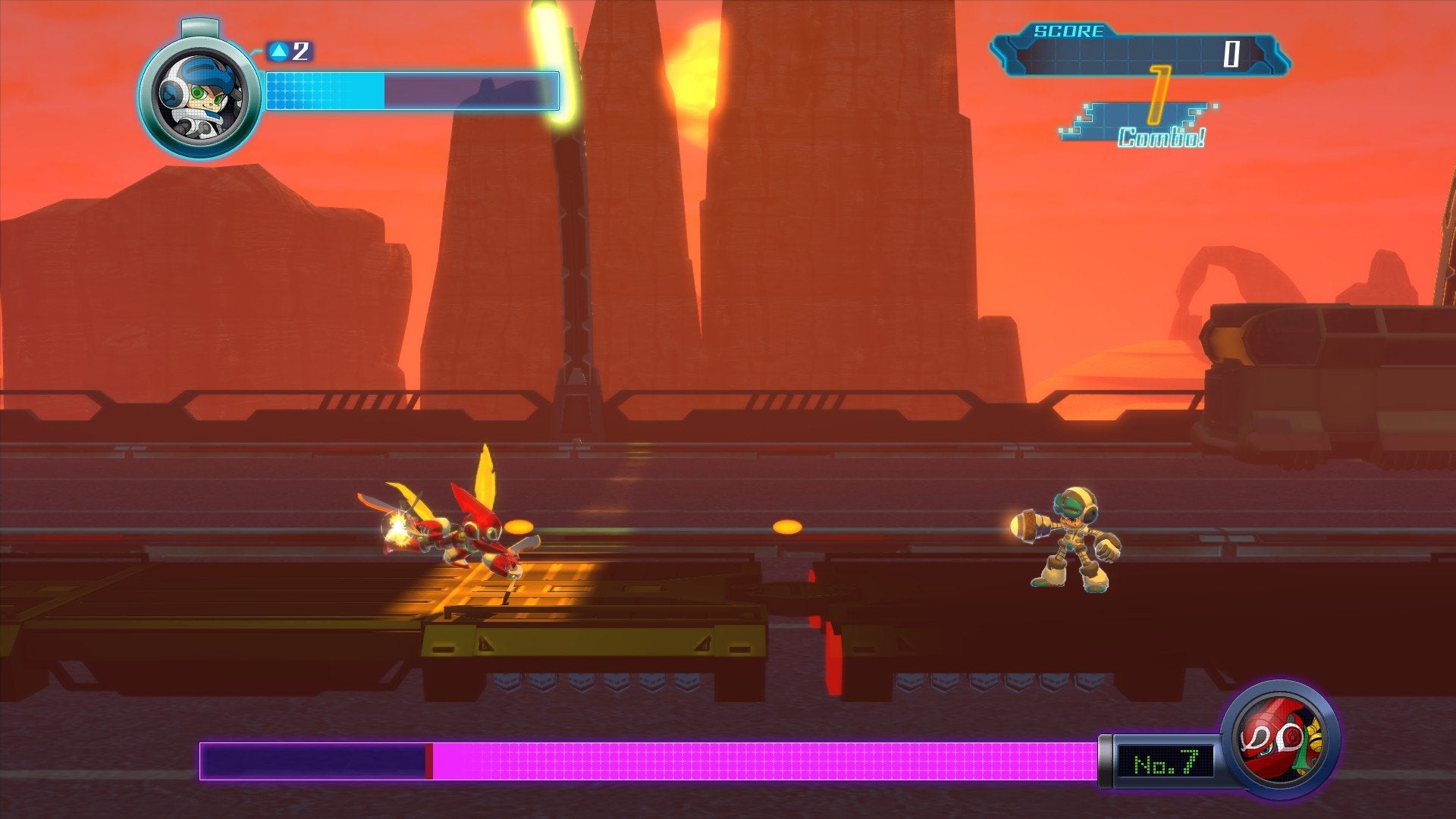 Mighty No. 9 PS4 PlayStation 4 AD - Very Good