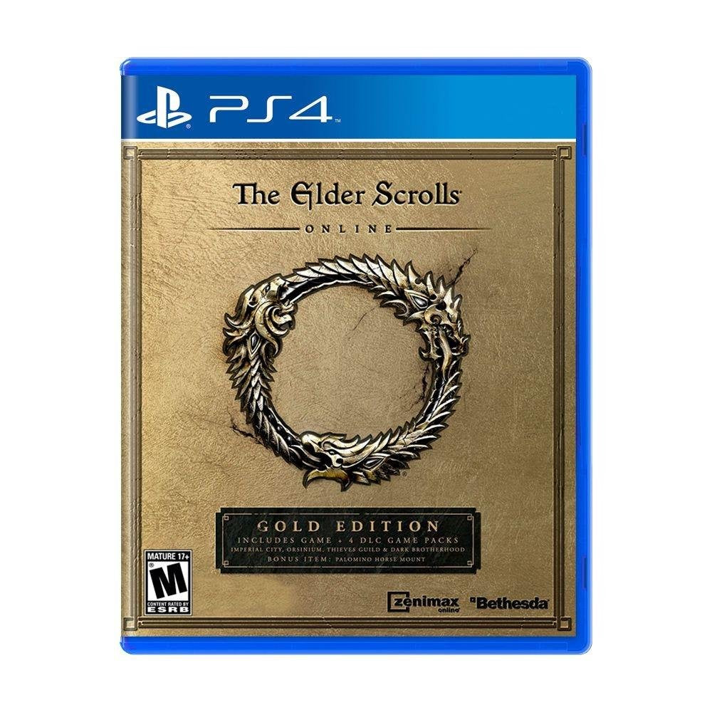 The Elder Scrolls Online Gold Edition PS4 PlayStation 4 AD - Very Good