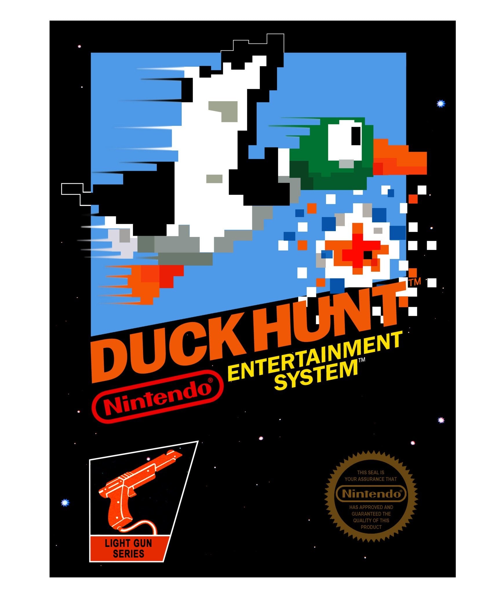 Duck Hunt NES Nintendo Cart Only Authentic / Tested - Very Good