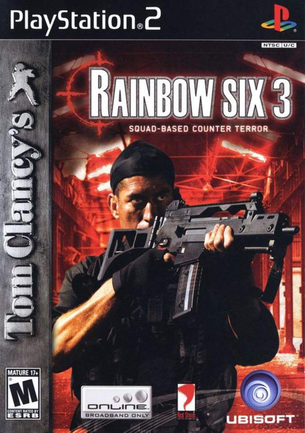 Tom Clancys Rainbow Six 3 PS2 PlayStation 2 + Reg Card Complete - Excellent