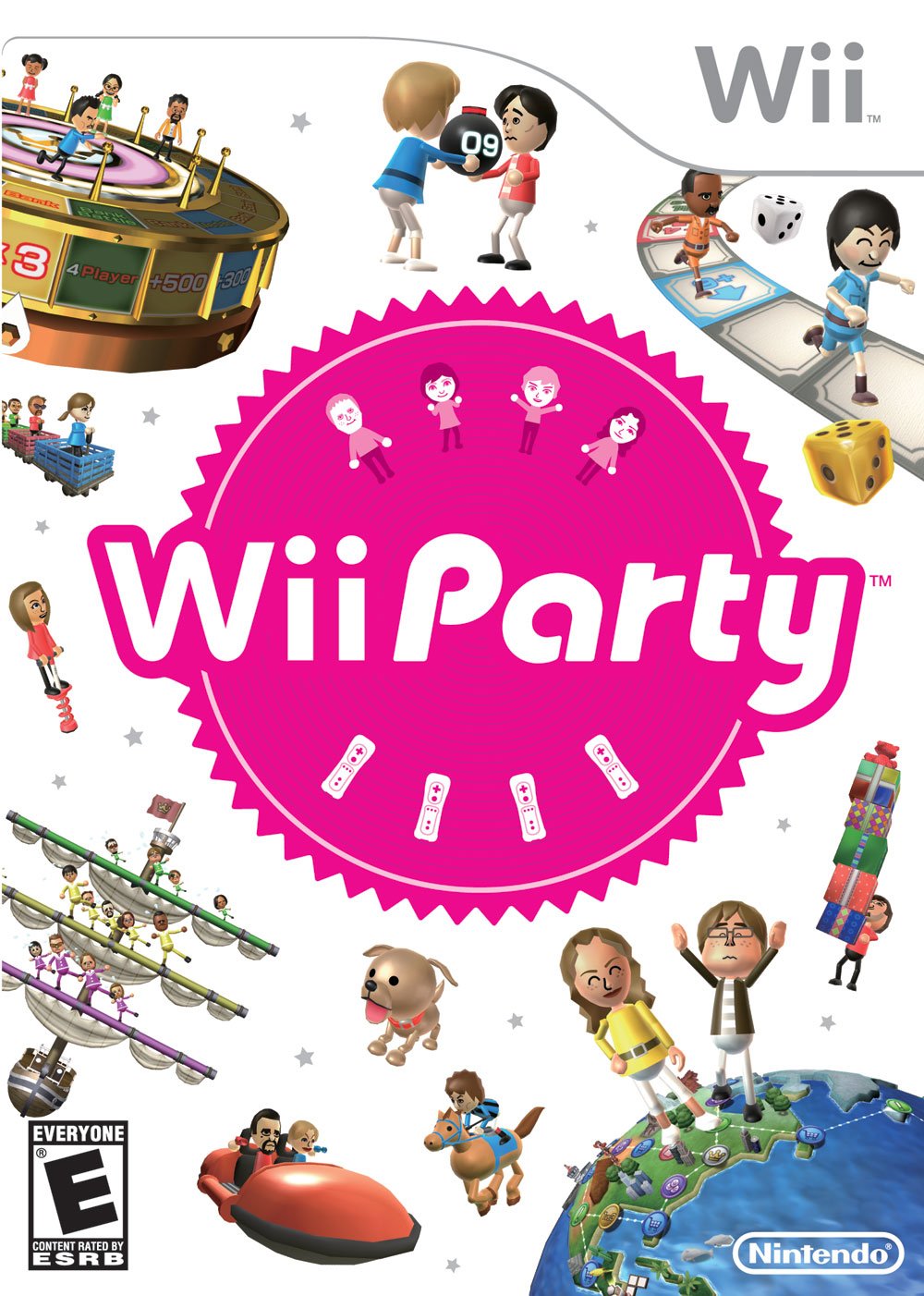 Wii Party Nintendo Wii AD Complete CIB - Very Good