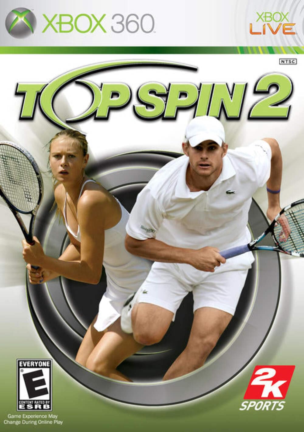 Top Spin 2 Xbox 360 + Reg Card Complete - Excellent