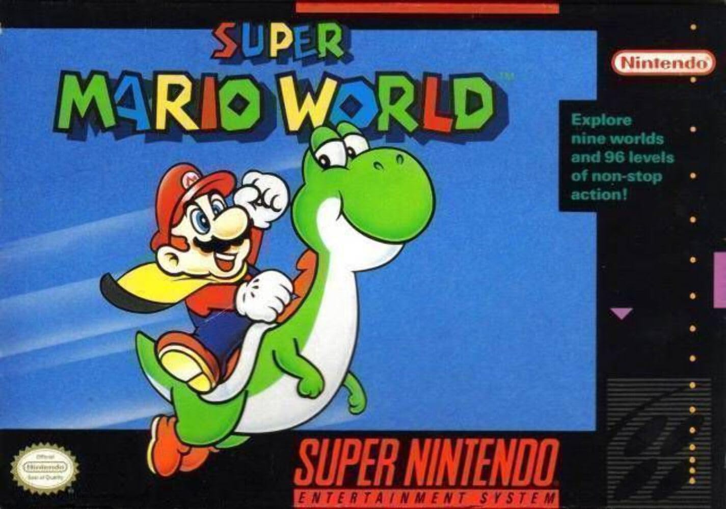 Super Mario World Super Nintendo SNES - Refurbished