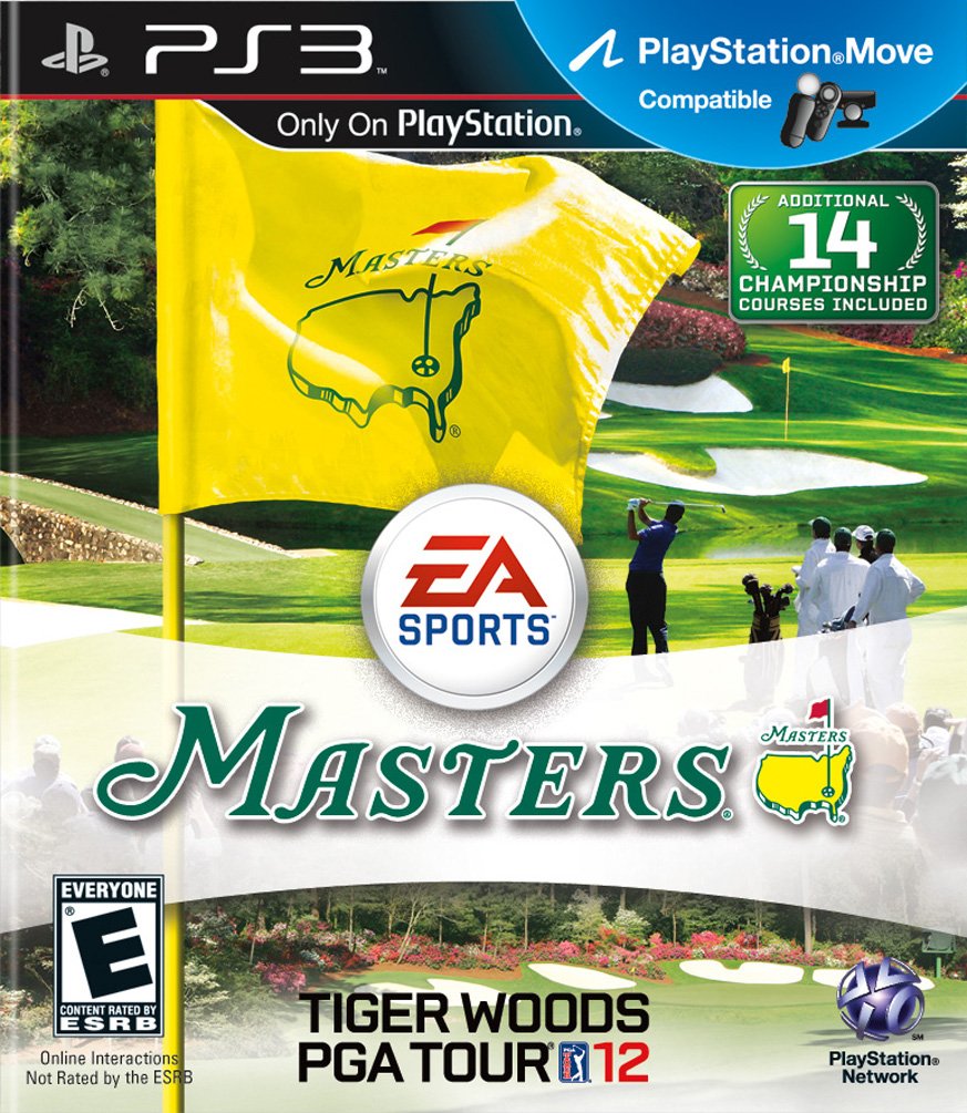 Tiger Woods PGA TOUR 12 The Masters PS3 PlayStation 3 AD Complete CIB - Very Good