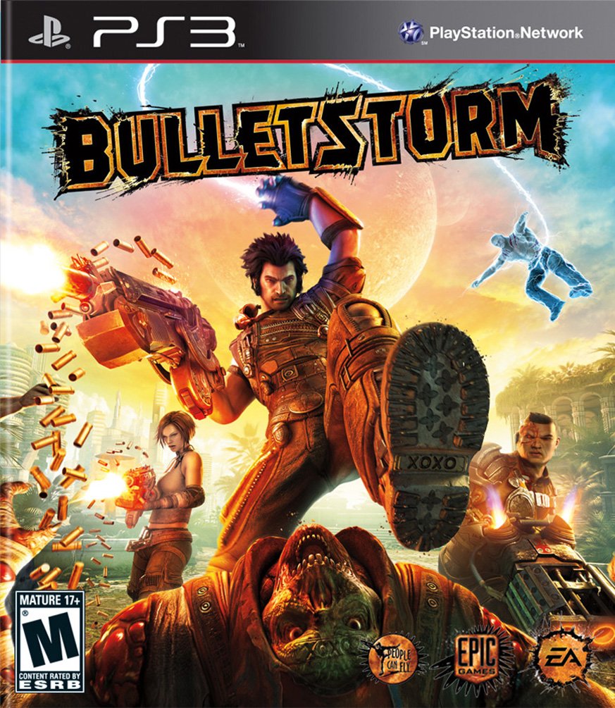 Bulletstorm PS3 PlayStation 3 AD Complete CIB - Very Good