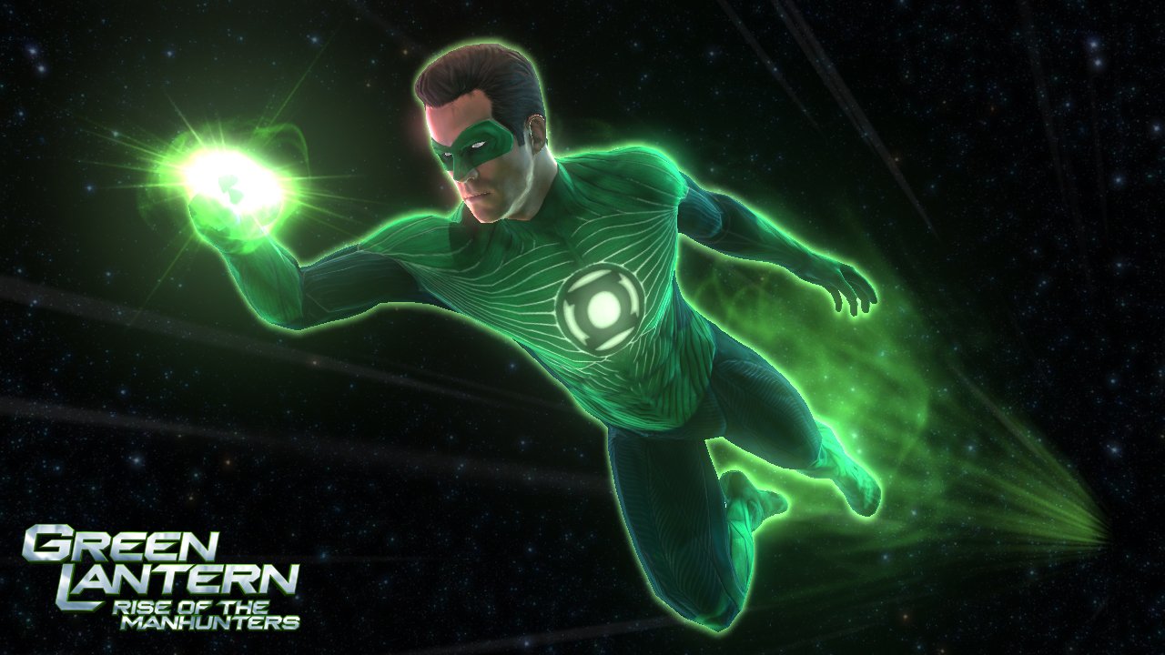 Green Lantern Rise of the Manhunters Xbox 360 AD Complete CIB - Very Good