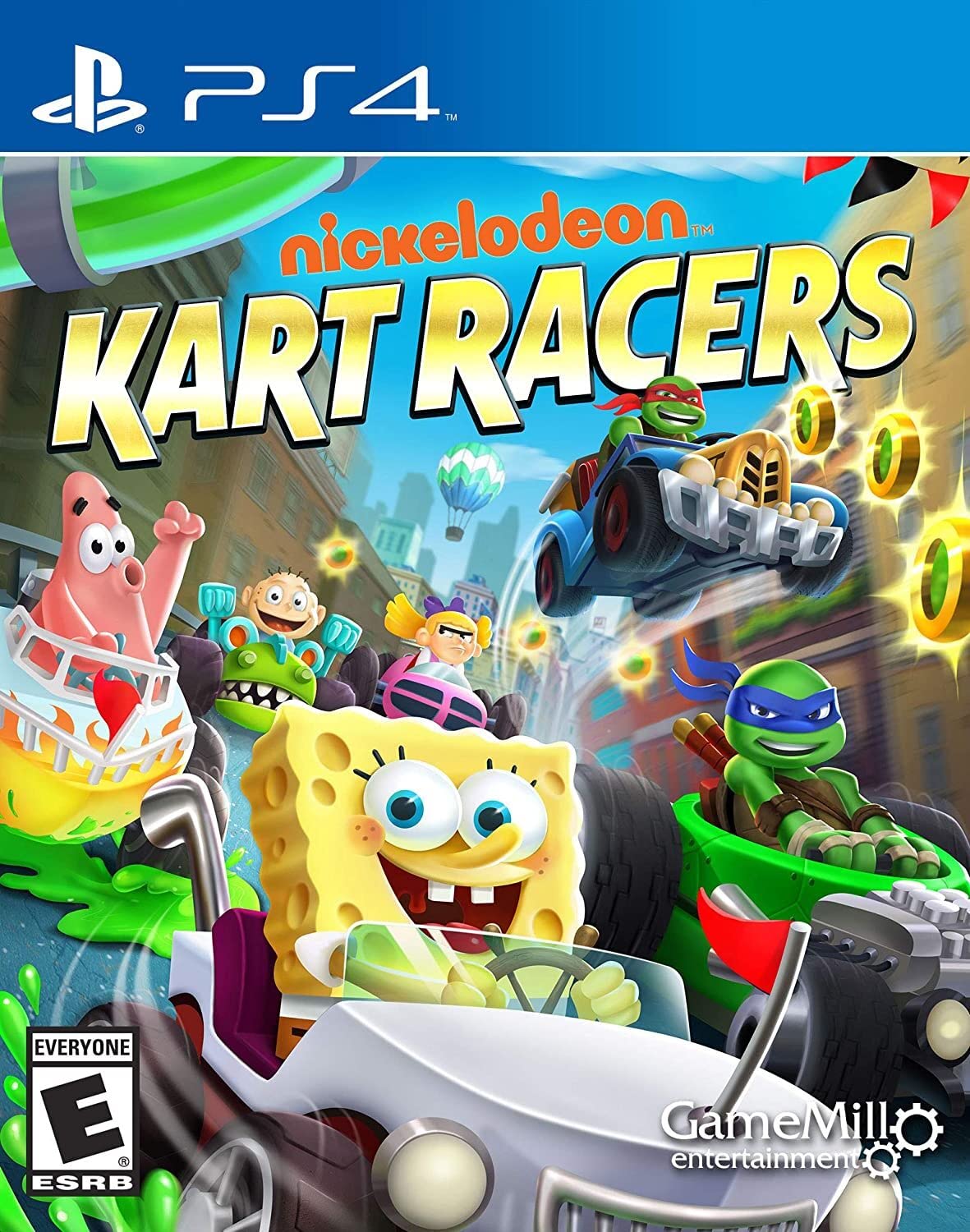 Nickelodeon Kart Racers PS4 PlayStation 4 - Like New