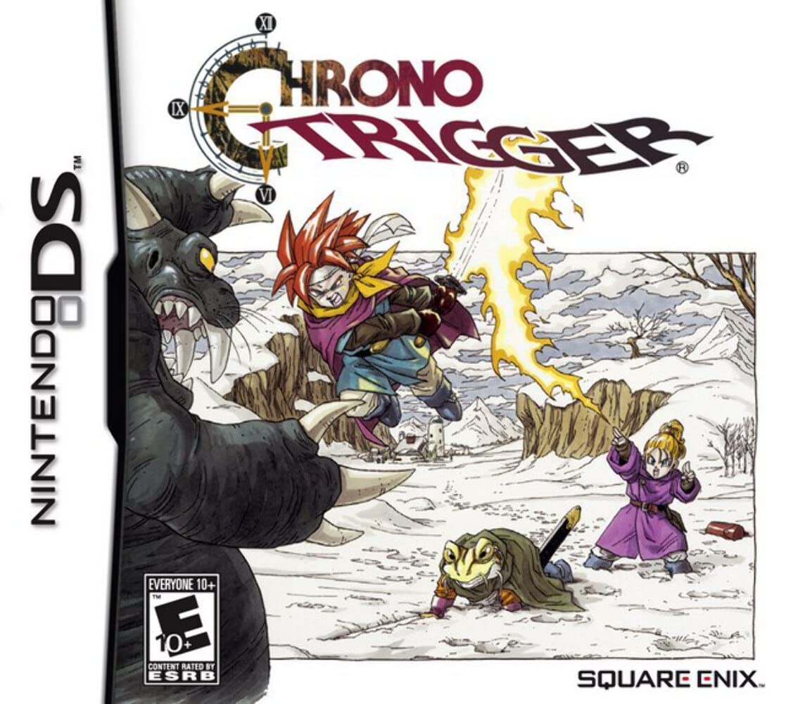 Chrono Trigger Nintendo DS + Poster - Like New