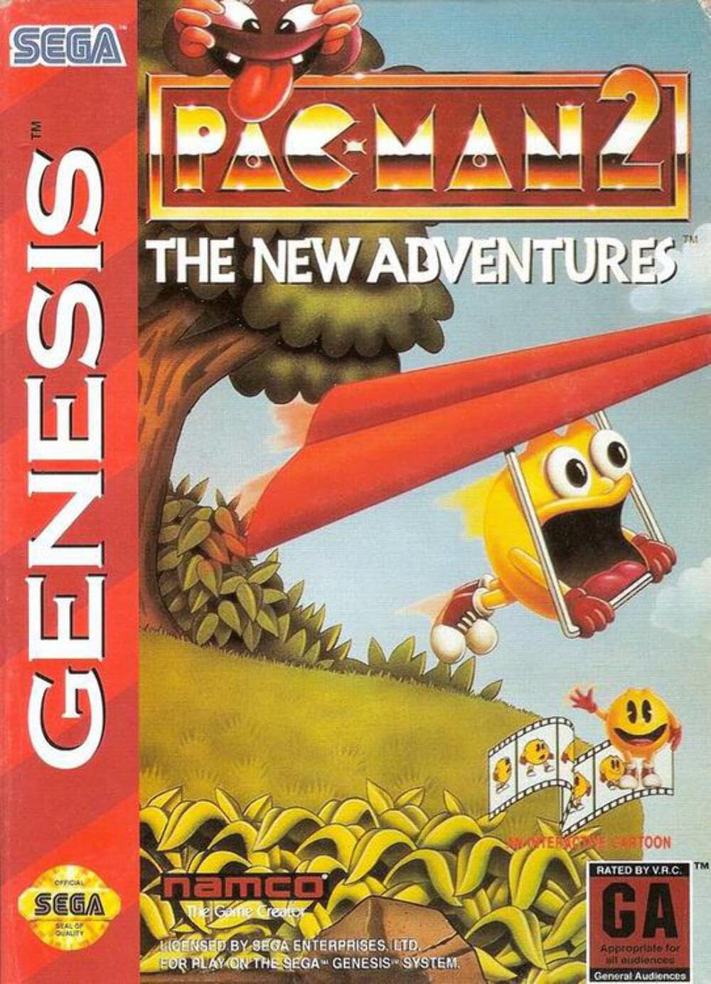 Pac-Man 2 The New Adventures Sega Gensis - Excellent