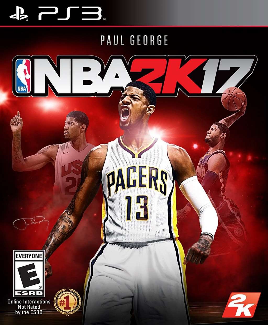 NBA 2K17 Paul George PS3 PlayStation 3 Complete - Excellent