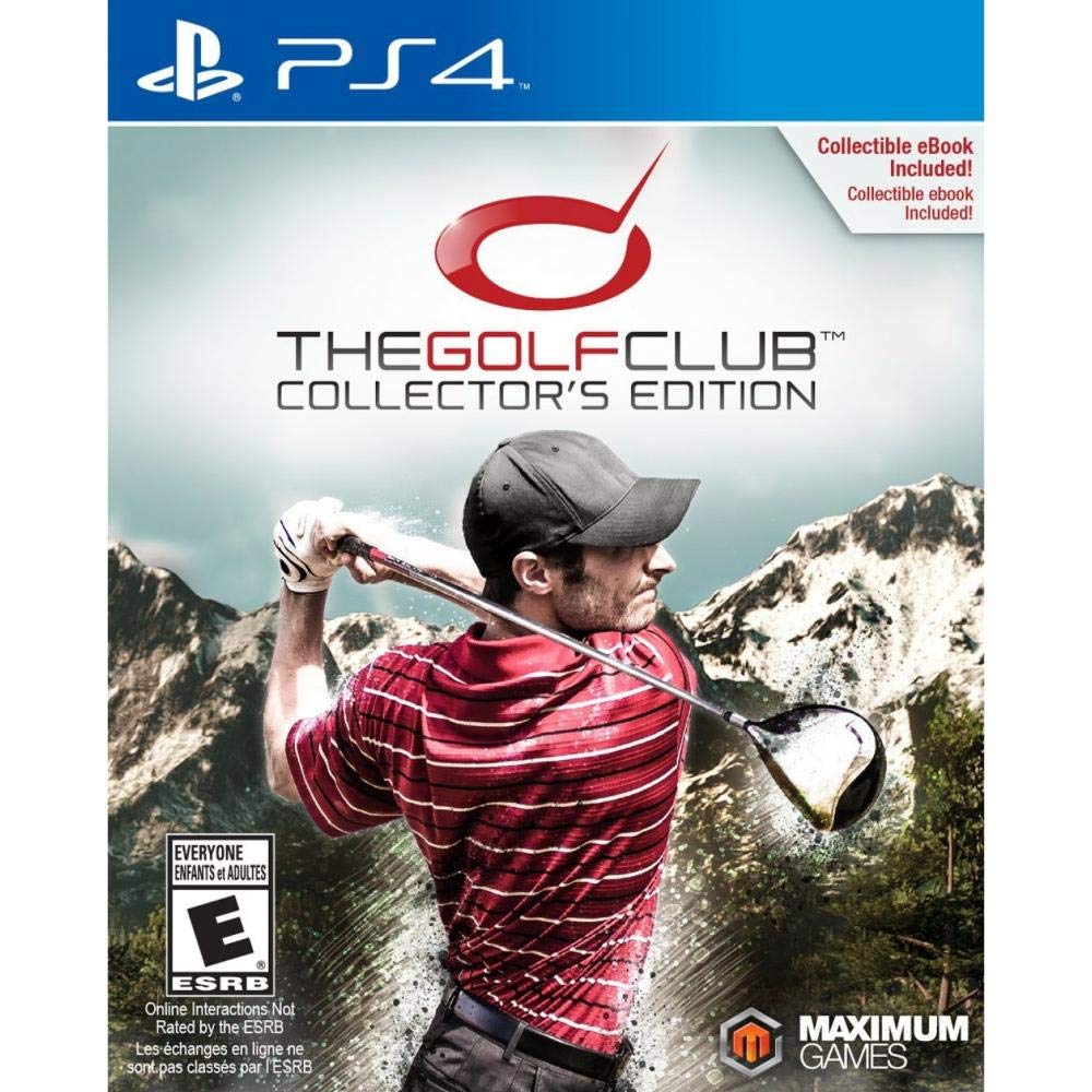 The Golf Club Collector's Edition PS4 PlayStation 4 AD Complete CIB - Very Good