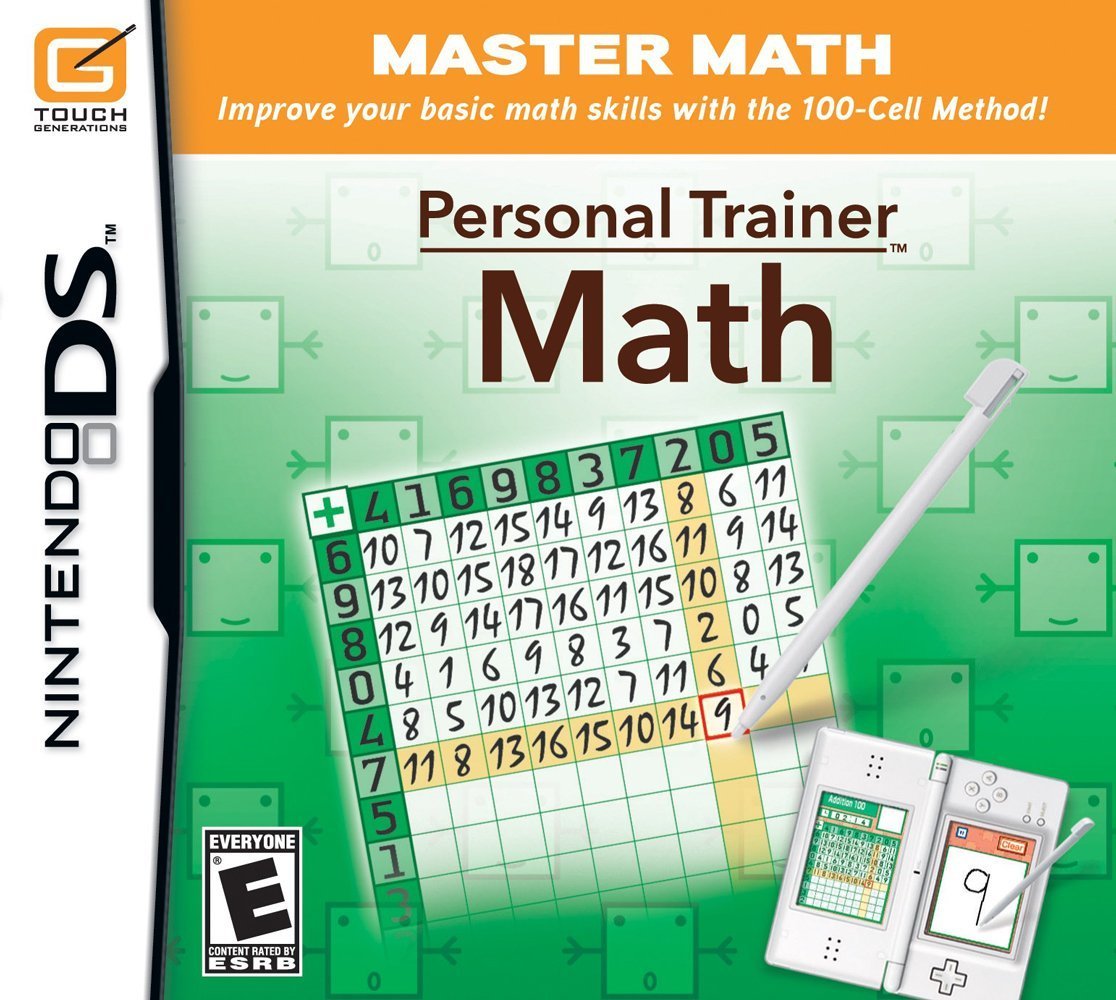 Personal Trainer Math Nintendo DS Complete - Excellent