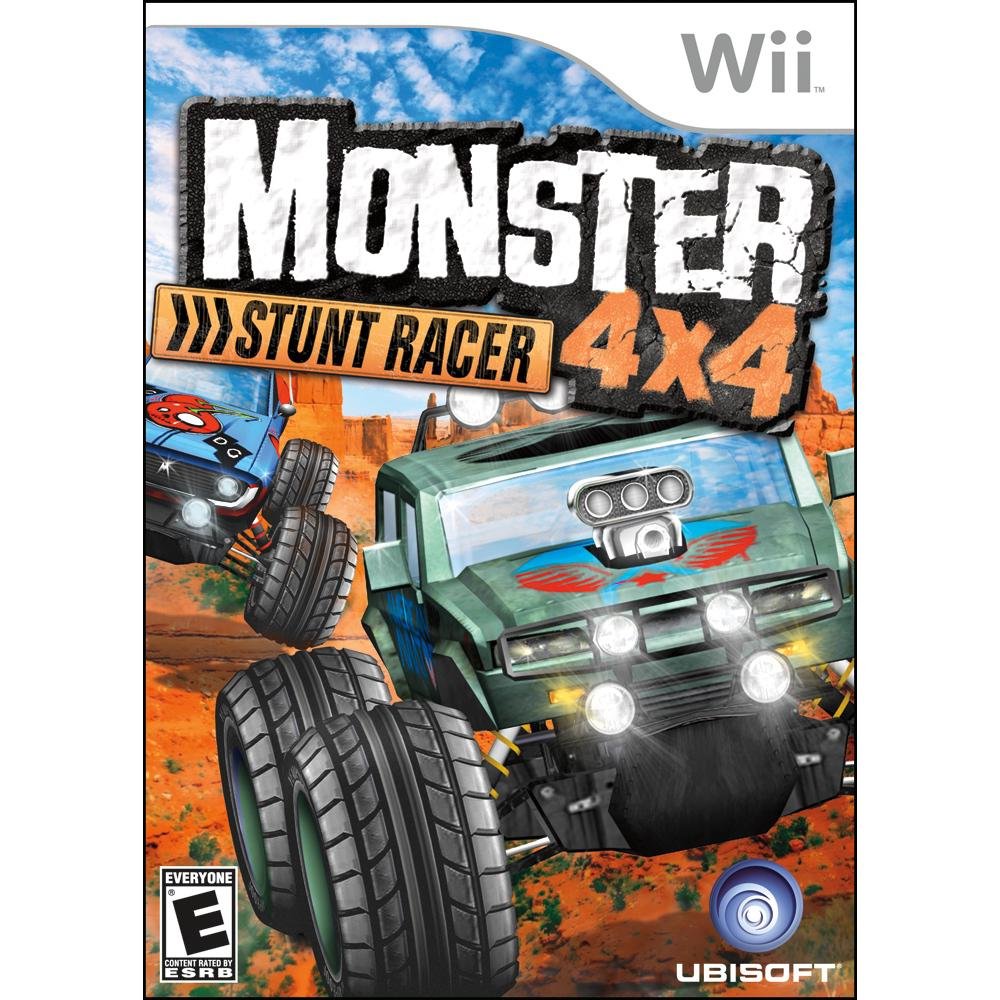 Monster 4x4 Stunt Racer Nintendo Wii - Like New