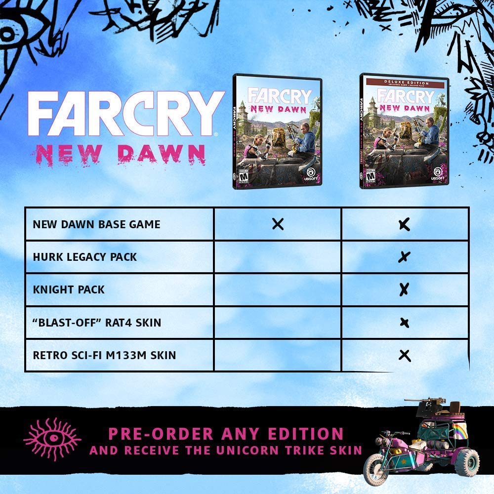 Far Cry New Dawn PS4 PlayStation 4 - Like New